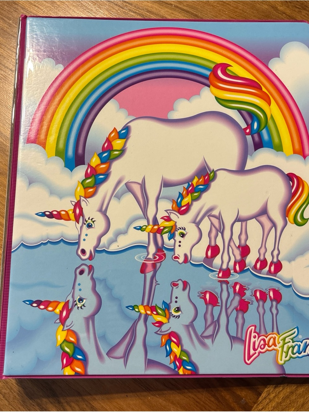 2021 Lisa Frank 3 Ring Binder Bundle With (4) 2020 Folders
